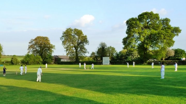 Horley Cricket Club ground and pavilion in Oxfordshire